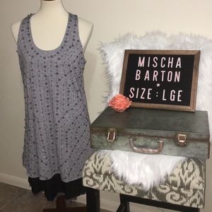 NWOT Mischa Barton The Fleur‎ Beaded Tank Dress